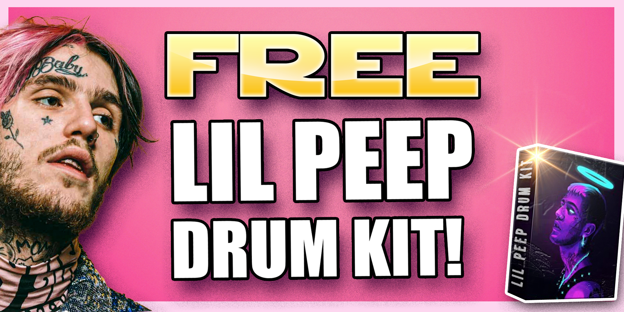 New Lil Peep Drum Kit 2024! (FREE Download!)